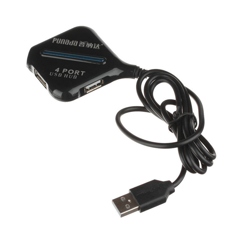 Picture of Punada I-1005 4-port USB2.0HUB 4-port USB hub with network card hard disk 1 meter line