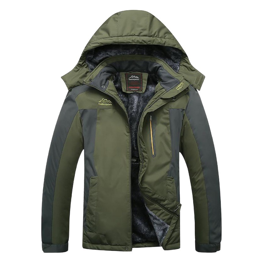 2025 Hot Selling Outdoor Winter Warm Jacket Men's Plus Size Ski Mountaineering Jacket Wish Aliexpress Foreign Trade