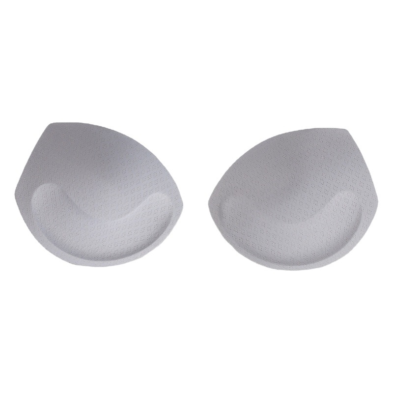 Fixed Cup Beauty Back Chest Pad Insert Sports Underwear Breathable Mesh Latex Bra Gasket Anti-sagging Mold Cup Chest Pad