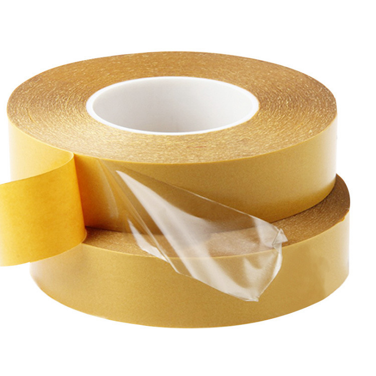 Picture of Crown 7972 Double-Sided Tape Ultra-Thin Traceless Easy-To-Tear Removable Double-Sided Tape High Viscosity No Residue Pet Double-Sided Tape