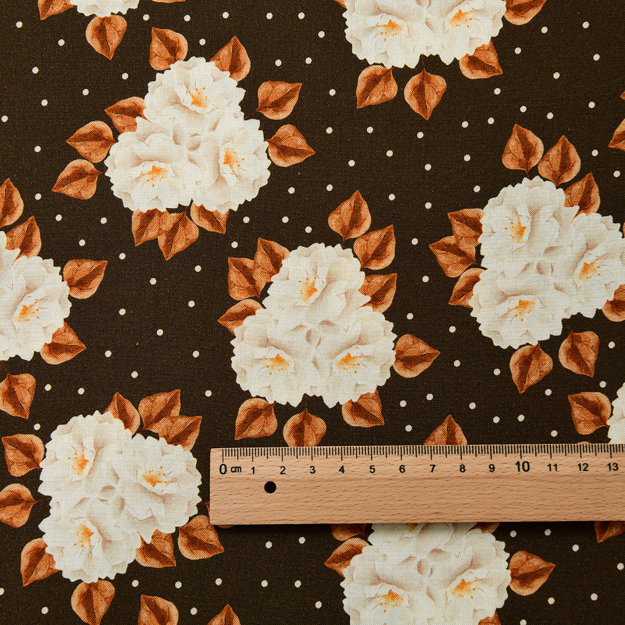 Picture of 20 Pieces of Artificial Cotton Fabric Floral Plant Handmade Clothing Dress Summer Cool Quilt Cotton Silk Cotton Silk Fabric