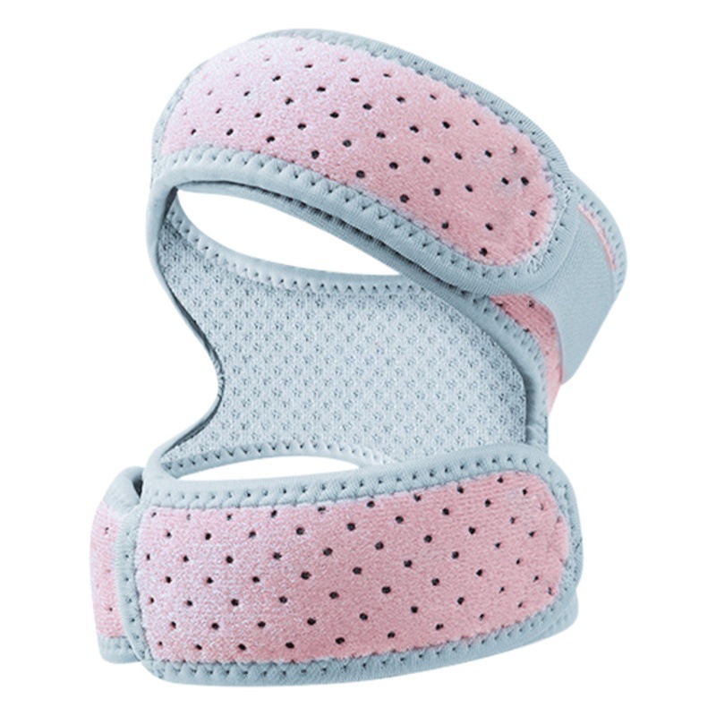 Upgraded Meniscus Sport Patella with Non-slip Silicone Sport Knee Pads Adjustable with Weight Lifting Shock Absorbing Patella Protector