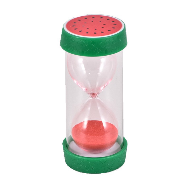 Picture of New Fruit Hourglass Timer 5/15/30Min Kidsren's Exquisite Birthday Gift Safety Anti-Fall Decorative Ornaments