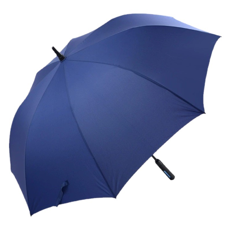 Golf long handle large umbrella windproof and rainproof automatic straight handle umbrella printing LOGO advertising umbrella large umbrella for many people
