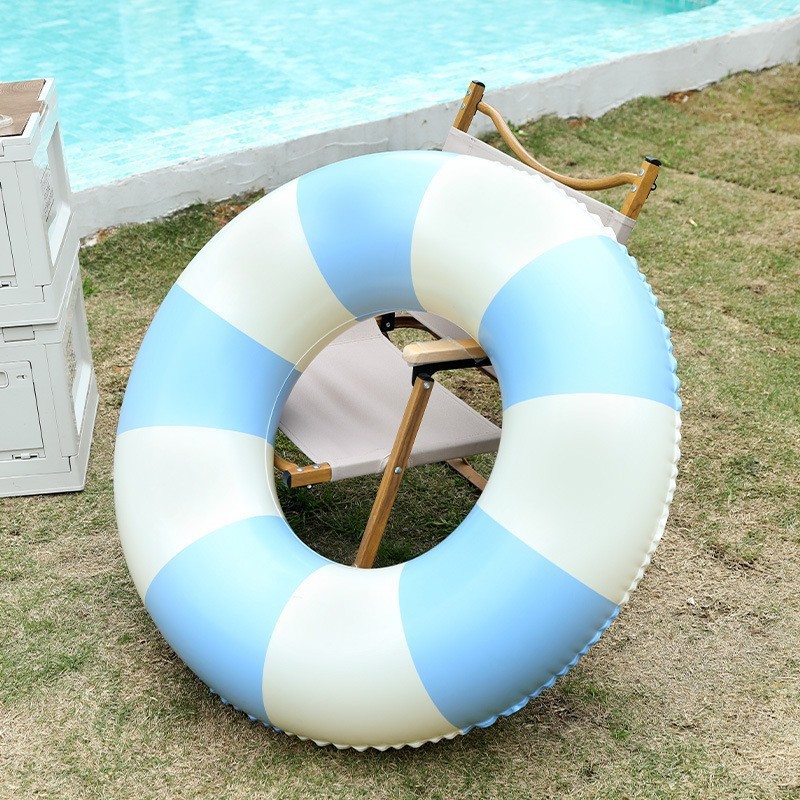 Picture of Factory hot-selling inflatable swimming ring swimming ring thickened adult floating ring letter Bai shell swimming ring