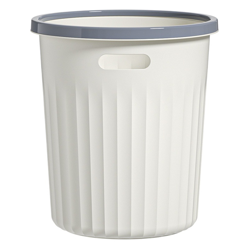 ins style household trash can high-looking kitchen large trash basket simple toilet toilet pressure ring paper basket