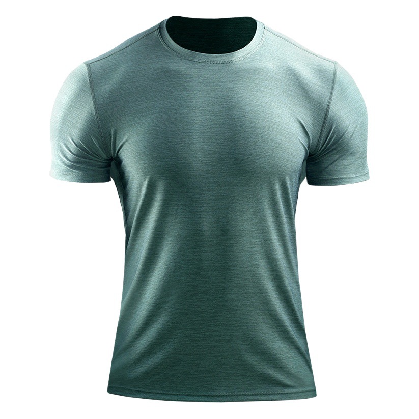 Casual Fitness Clothes Short-sleeved Men's Training T-shirt Sportswear Loose Top Half-sleeved Running Quick-drying Breathable T-shirt