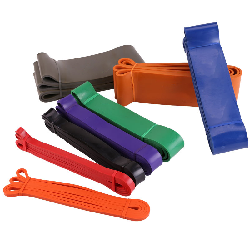 Factory supply resistance band resistance ring yoga auxiliary band strength training elastic band latex tension band tension ring