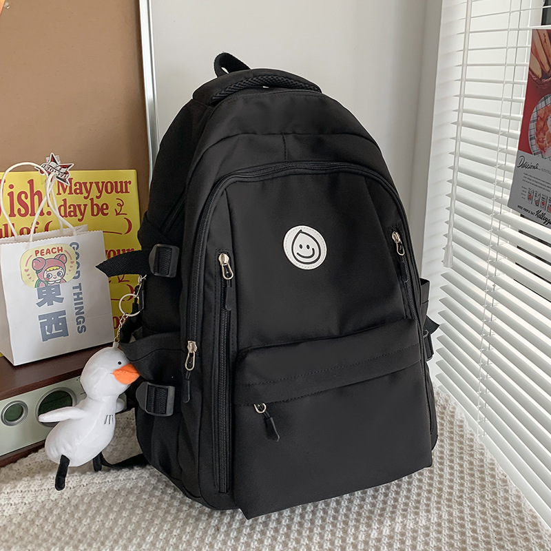 Picture of Schoolbags for Children, Primary School Students, Girls, Color-Blocked Backpacks, High School Students, Junior High School Students, Customized High-Quality Wholesale Backpacks