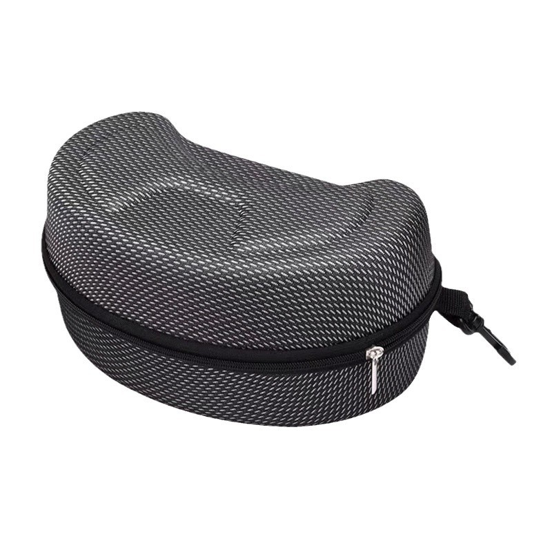 Picture of New ski goggles zipper bag anti-fog magnetic ski goggles wearable glasses case eva ski goggles storage box