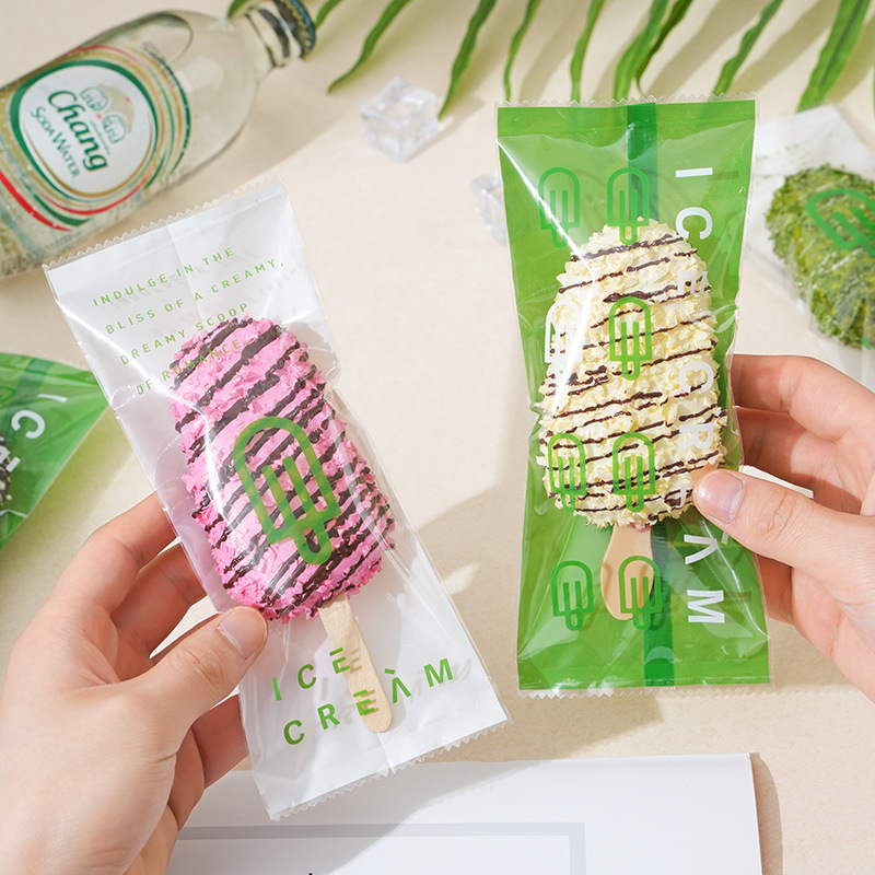 Spot ice cream bags handmade homemade popsicles old popsicles ice cream ice cream ice cream machine bag wholesale