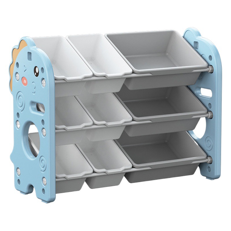 Children's toy storage rack storage rack baby storage box multi-layer large capacity home kindergarten locker bookshelf