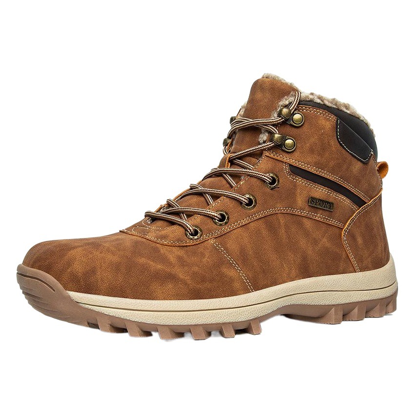 Factory wholesale Martin boots men's autumn and winter Korean version of velvet padded cotton shoes snow boots frock men's shoes wholesale generation