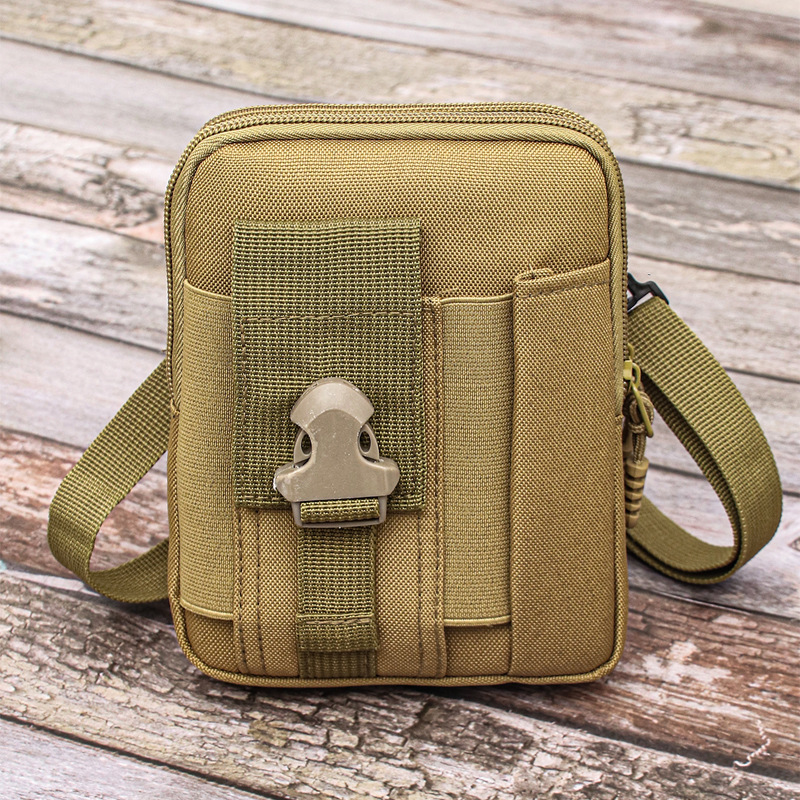 Picture of Men's New Waist Bag Mobile Phone Bag Construction Site Bag Crossbody Men's Coin Purse Wear Belt Bag