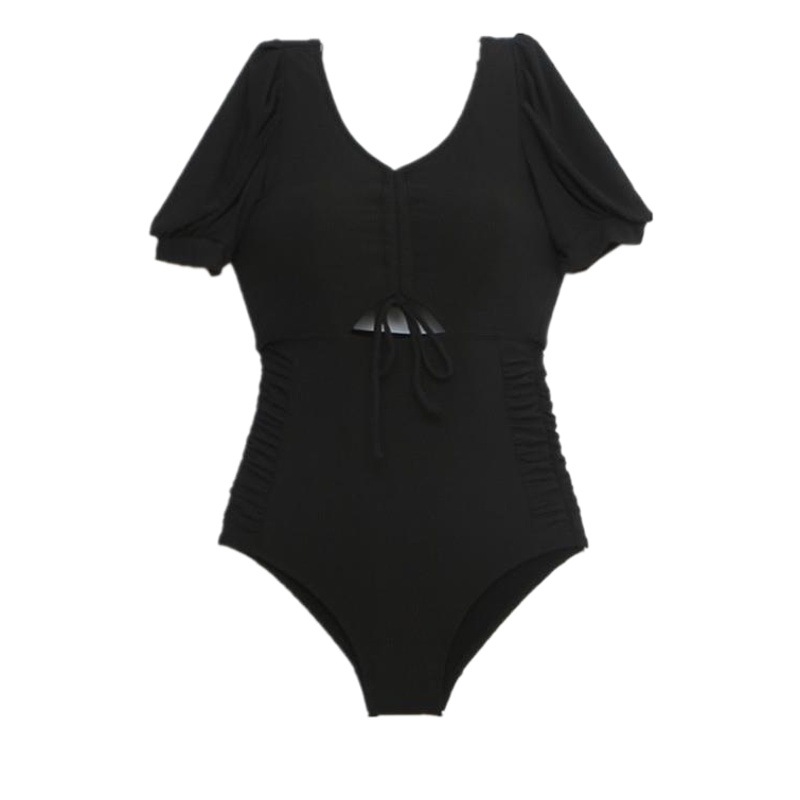 Factory supply hot spring swimsuit female Xiangfeng 2023 new trend slim conservative one-piece swimsuit bikini