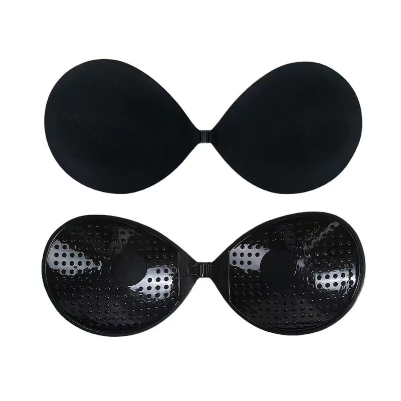 Picture of Round Cup Chest Sticker Anti-sagging Summer Showy Thin Wedding Dress Sling with Breast Sticker Gathering Upper Breast Sticker Invisible Underwear