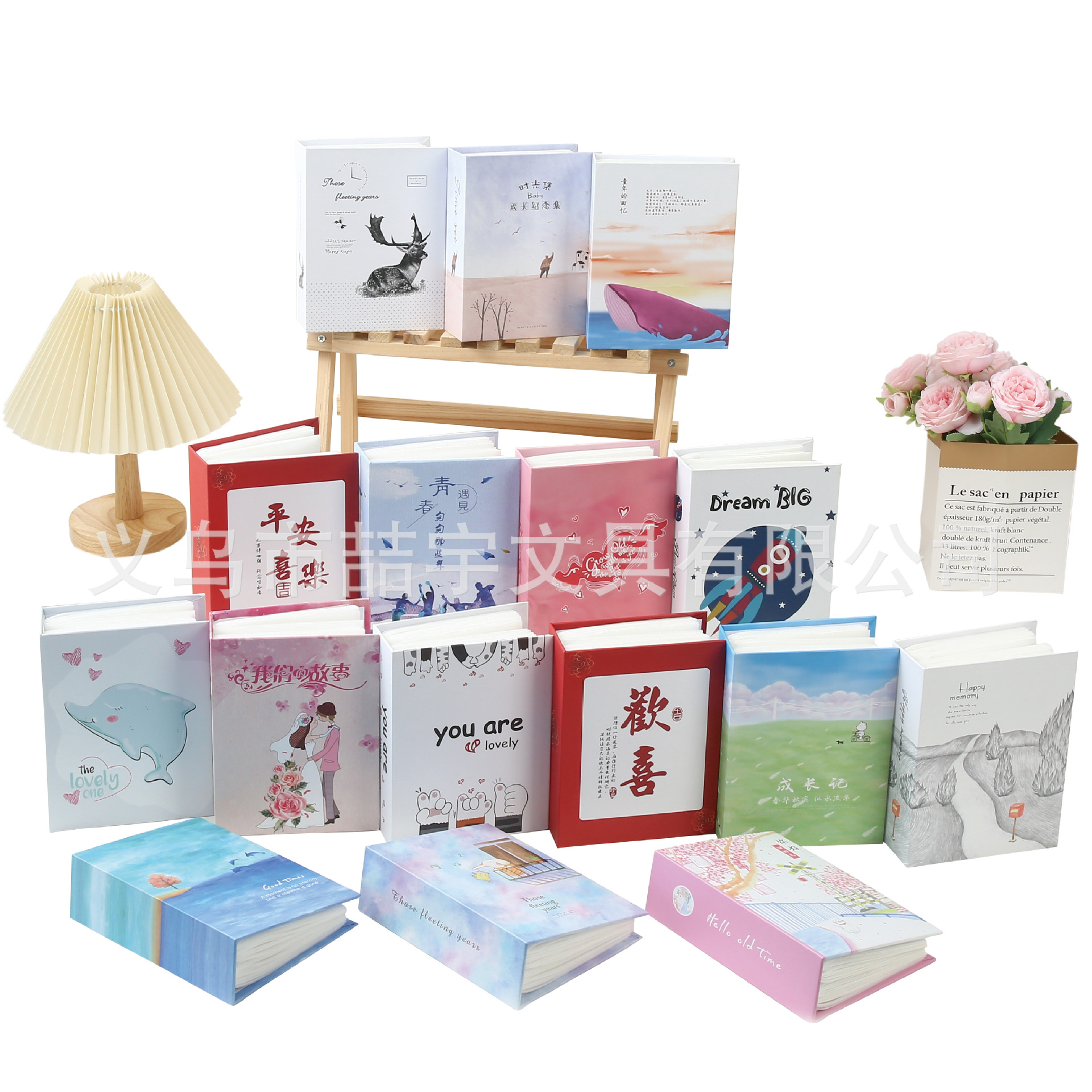 Yu 6 inch 100 4R new happy small floral bag photo album Paper children's photo album wholesale