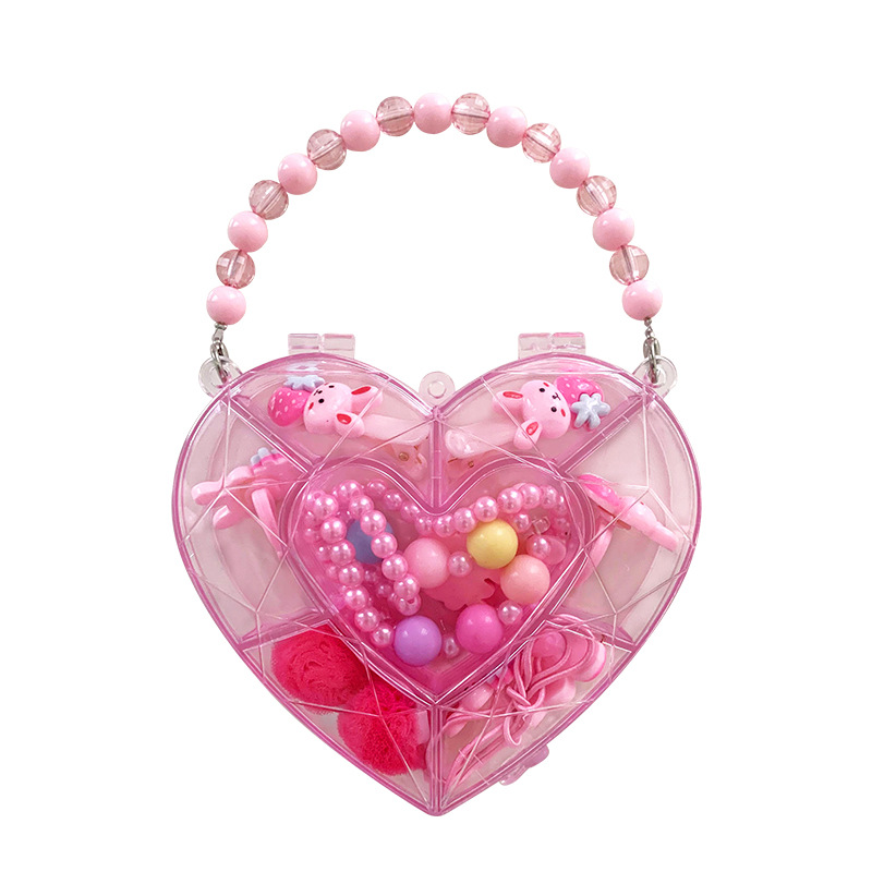 Picture of Children's jewelry baby cartoon cute fruit pendant bracelet suit birthday gift box in stock wholesale