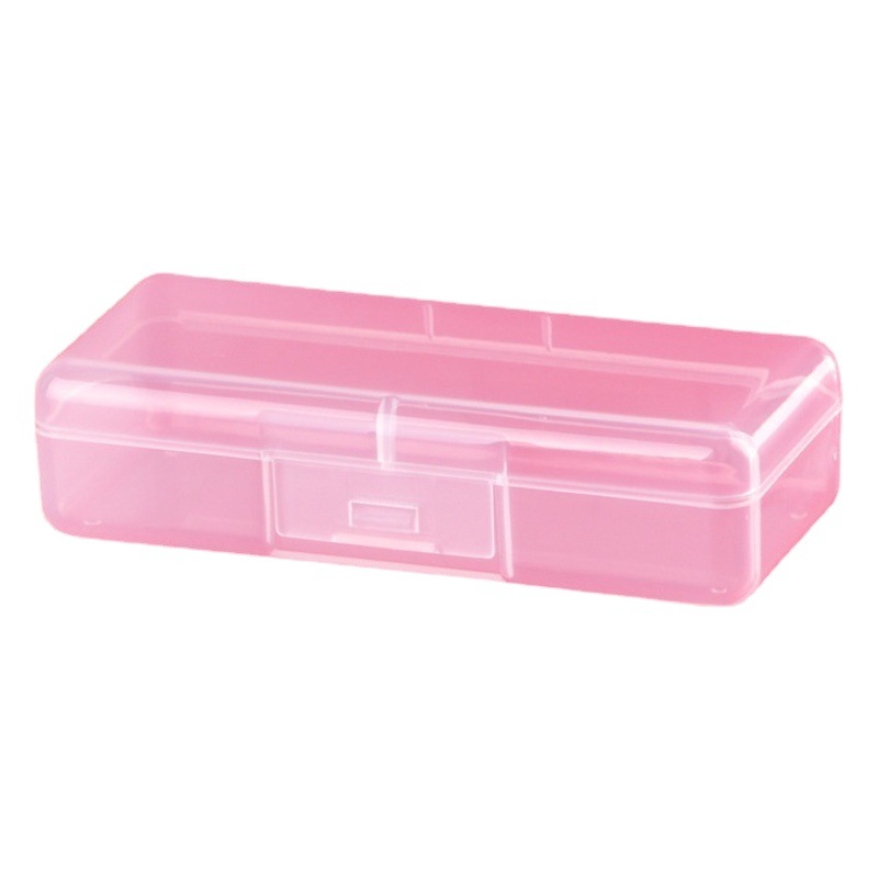 New rectangular storage box transparent plastic box with lid PP packaging box parts hardware tool box