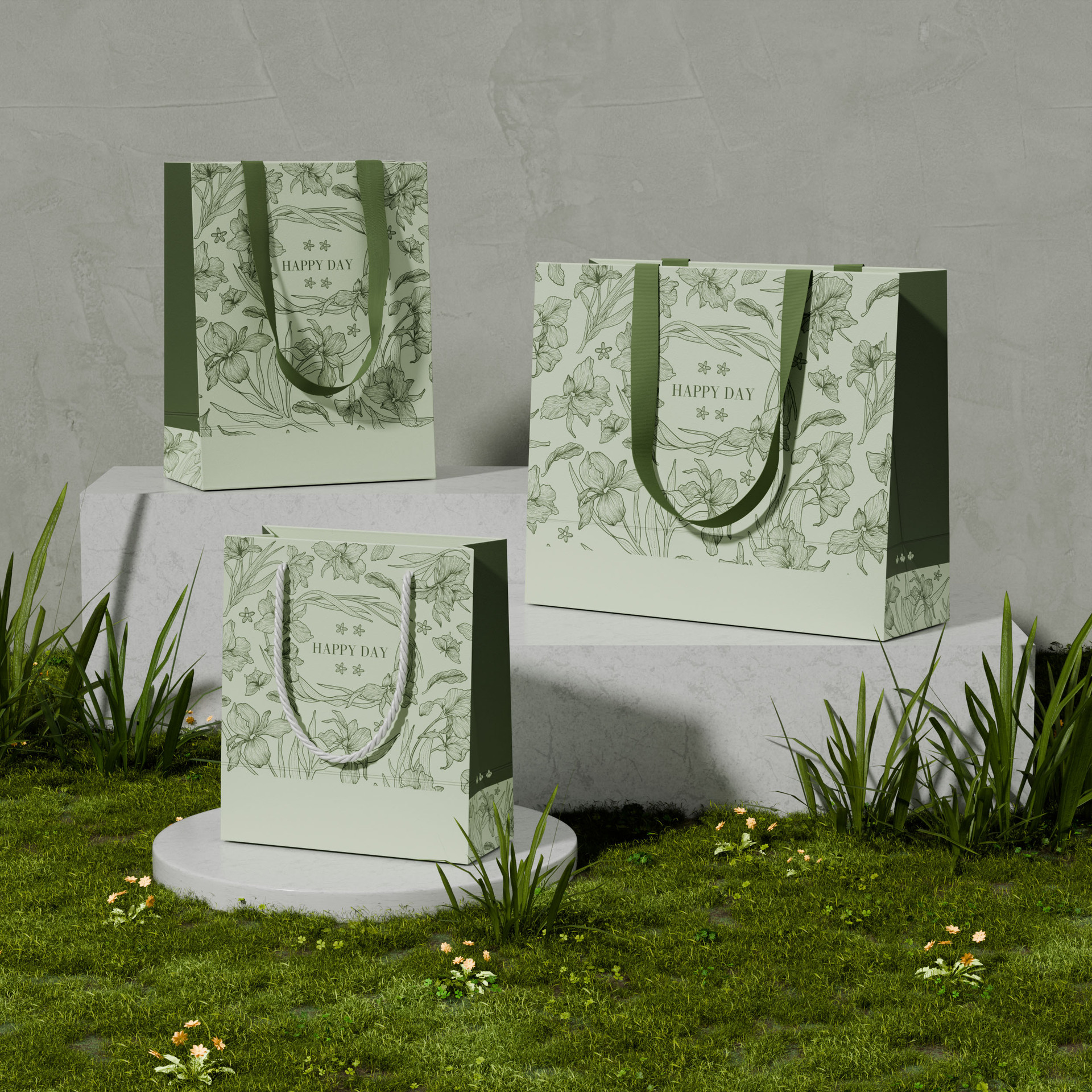 Customizable High-End Satchel Paper Bag Gift Bag Kraft Paper Bag Printed with Logo Clothing Store Shopping Bag Packaging Bag 5