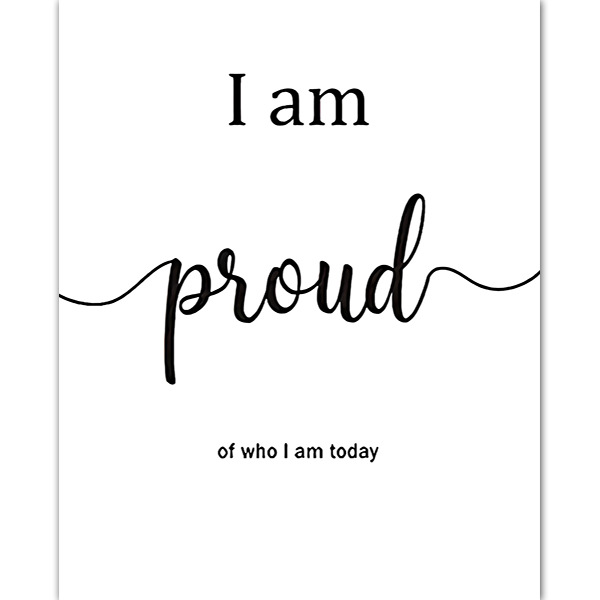 Picture of Amazon Black and White English Inspirational Poster Waterproof and Tear-Resistant Bedroom Hanging Painting Et Coated Office Decorative Painting
