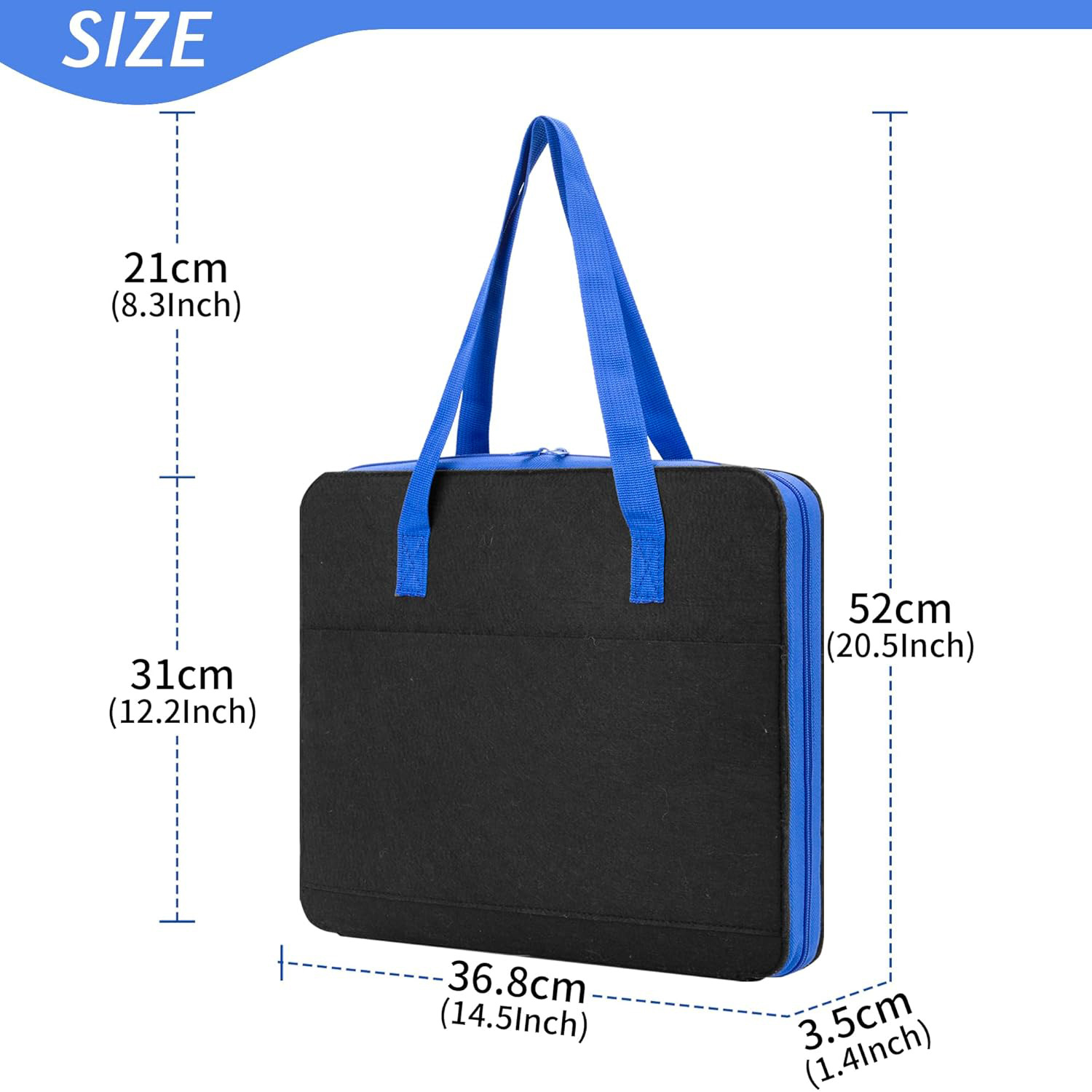 Picture of Cross-border portable toy car storage bag portable felt children's toy car storage bag can hold 52 toy cars