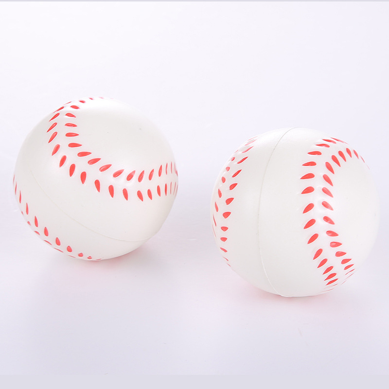 Picture of 6.3cm cm sponge baseball foam sponge PVC foam soft ball primary school children Entertainment beginner training