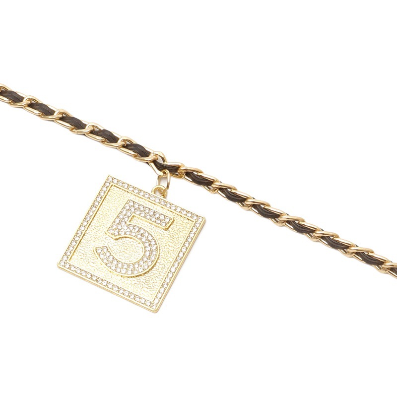 New Style Waist Chain for Women, Fashionable Accessory for Dresses, Decorative Belt for Suits, Thin Belt, Chanel-Style Chain Wholesale