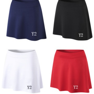New badminton suit culottes sports short skirt tennis table tennis volleyball sports skirt bottoming anti-exposure skirt 9015