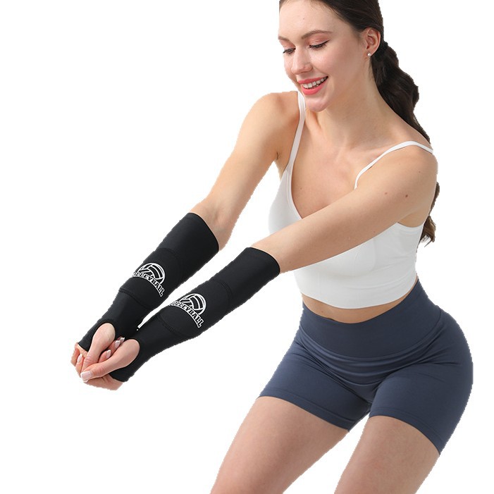Picture of Volleyball Arm Guards Sponge Anti-Collision Nylon High Elastic Arm Guards Youth Adult Volleyball Training Special Arm Guards