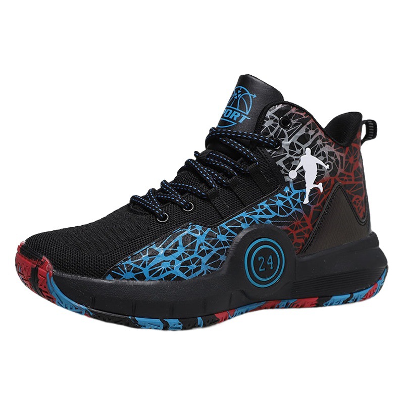 Men's Basketball Shoes, Large Size Couple Shoes, Non-Slip and Wear-Resistant Sports Shoes, Student Shoes, Outdoor Sports Shoes, Casual and Versatile