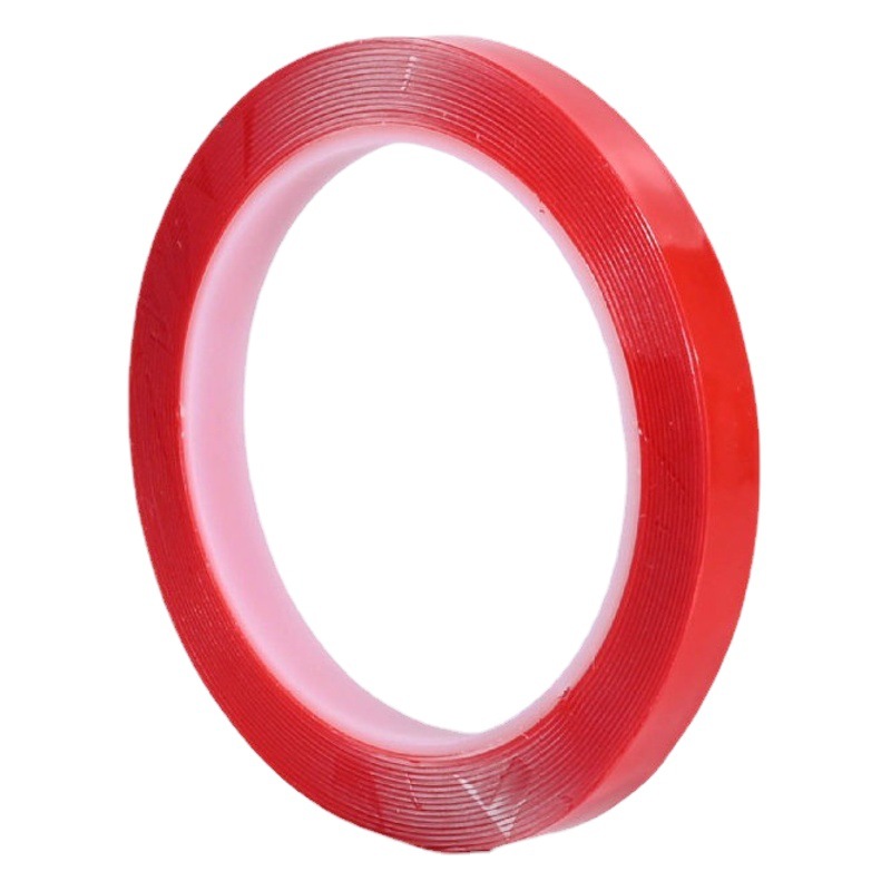 Acrylic transparent double-sided tape seamless red film double-sided adhesive high viscosity double-sided adhesive tape nano double-sided adhesive tape for car