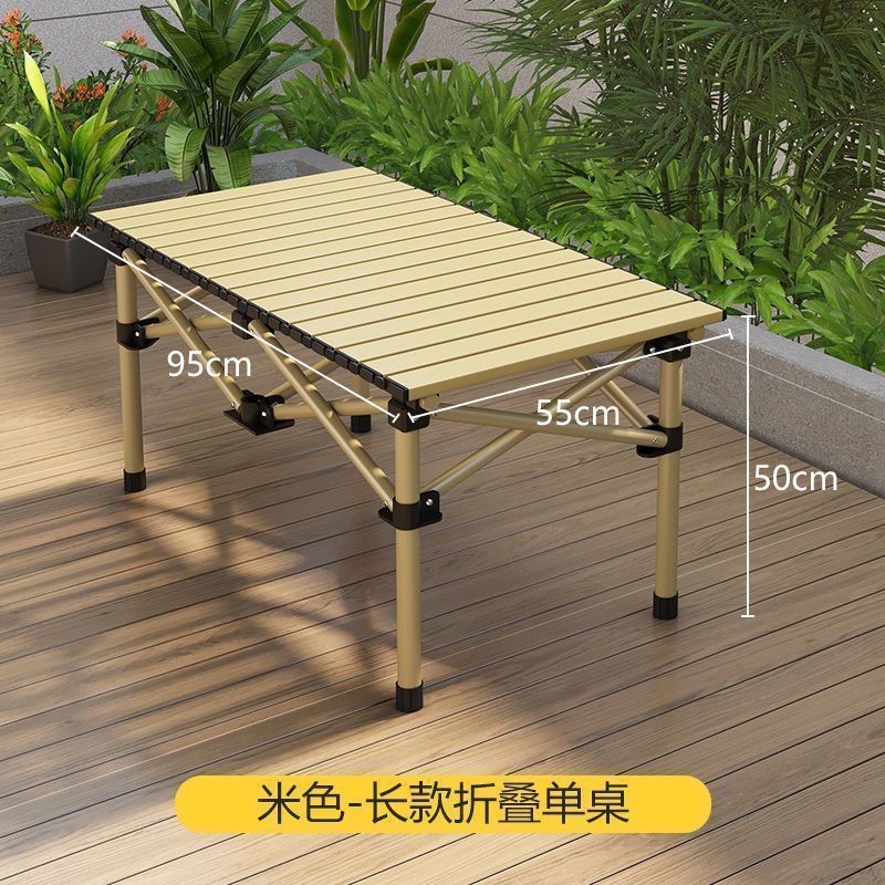 Outdoor Folding Table and Chair Set Camping Complete Picnic Camping Equipment Portable Foldable Travel Table and Chairs