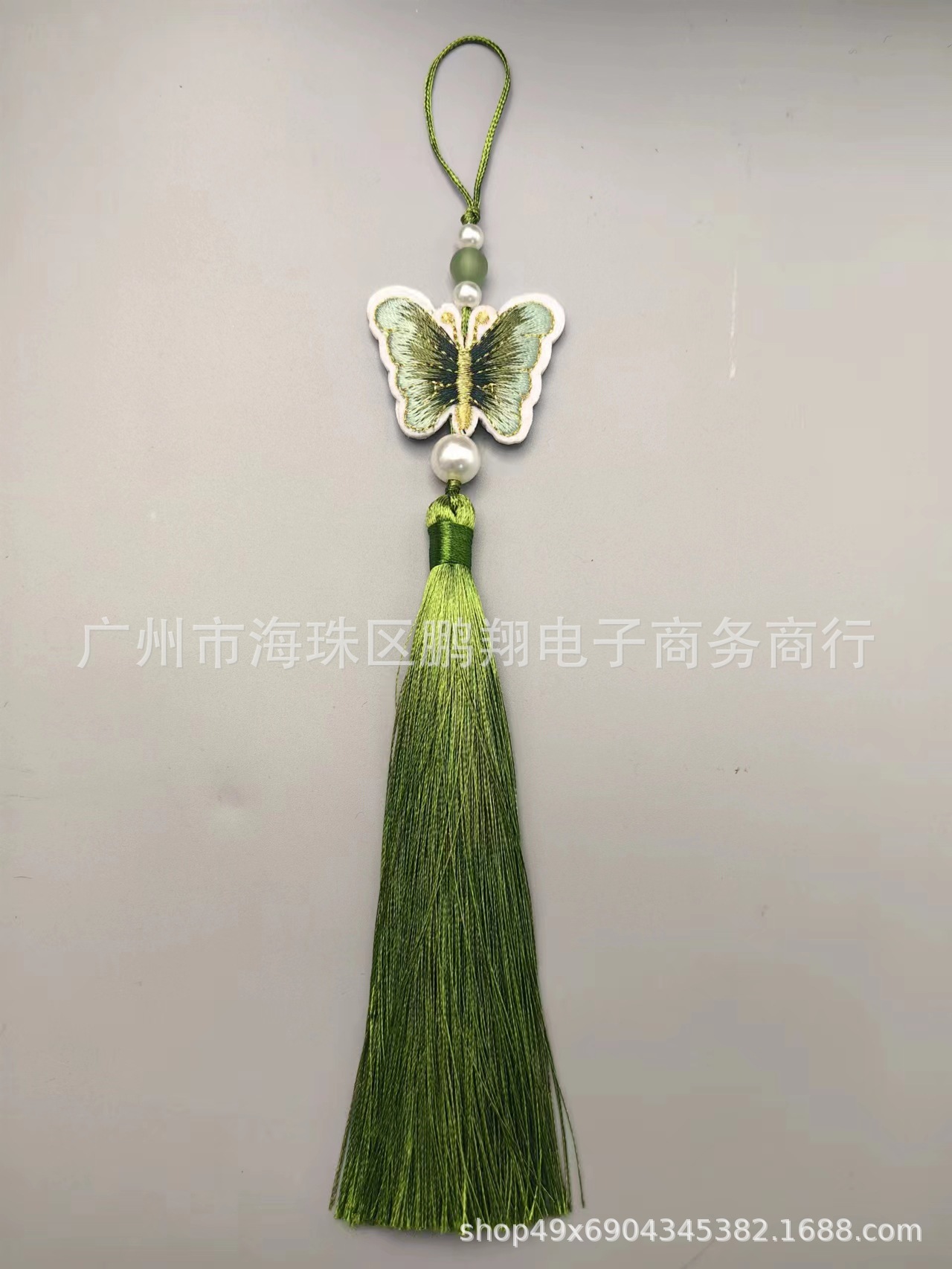 Picture of in stock wholesale embroidery butterfly tassel small tassel pendant hanfu children's clothing accessories clothing accessories