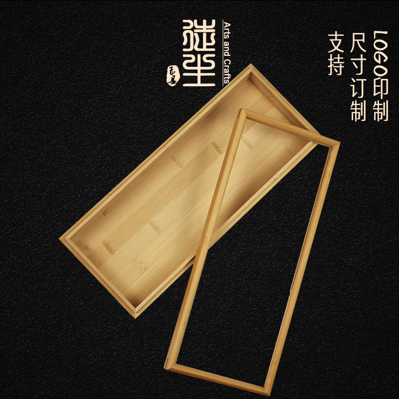 Pvc Glass Cover Transparent Storage Wooden Box Wholesale Small Gift Box Collection Display Box Heaven and Earth Cover Packaging Wooden Box