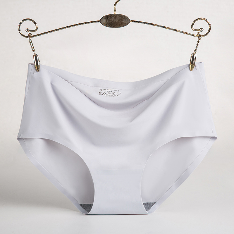 Picture of Women's Ice Silk Underwear Seamless Underwear One-Piece Underwear Breathable Mid-Waist Sexy Women's Underwear Briefs 810