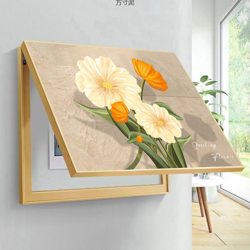 Electric Meter Box Decorative Painting Without Punching Modern Simple Blocking Box Living Room Wall New Air Hanging Wall Hanging Painting Wholesale