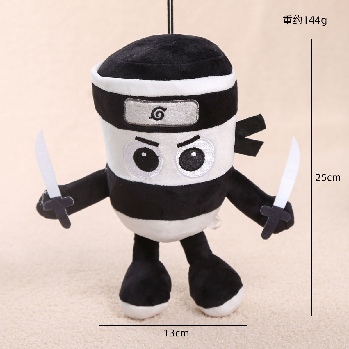 Picture of Ai Shan Hai Jing Tungtung Tungsahur Cross-Border Doll Toy Wooden Stick Plush Keychain Small Pendant