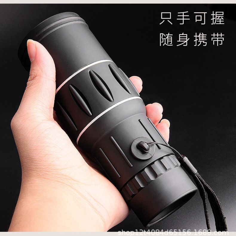 Picture of Monocular High-Power High-Definition 16X52 Telescope Manufacturer Low-Light Night Vision Mobile Phone Camera Outdoor Telescope