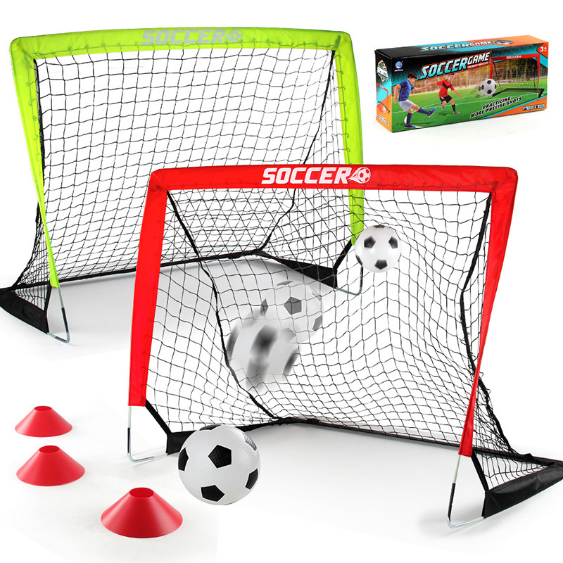 Picture of Children's Kindergarten Indoor and Outdoor Sports Portable Stacked Football Door Parent-Child Interactive Game Playing Football Toy