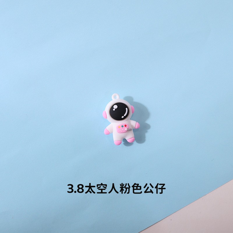 Picture of Spot cartoon astronaut keychain ornaments cute schoolbag anti-lost spaceman doll pendant handbag accessories