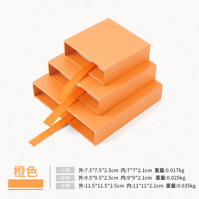 Picture of Anti-Oxidation Jewelry Box Drawer-Type Pe Film Storage Suspension Box Bracelet Box Earrings Bracelet Packaging Jewelry Box