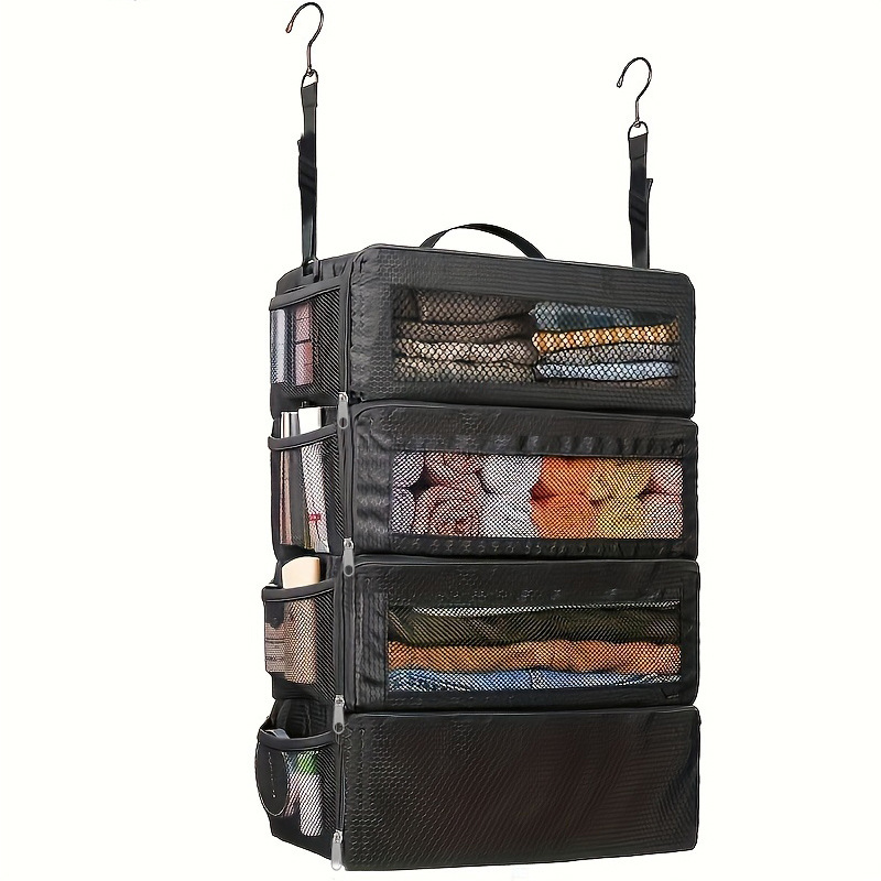 Picture of Foreign Trade Explosions Travel Clothes Storage Bag Large Capacity Wardrobe Student Dormitory Finishing Wall Hanging Storage Bag