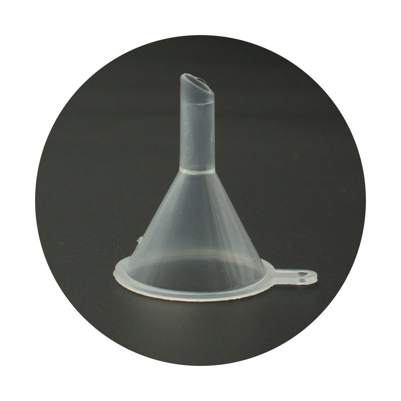 Picture of Plastic Mini Funnel for Dispensing Ice Balls, Adding Water, Pouring Seasoning, Filling Cosmetics, Clearing Oil, Portable Tool