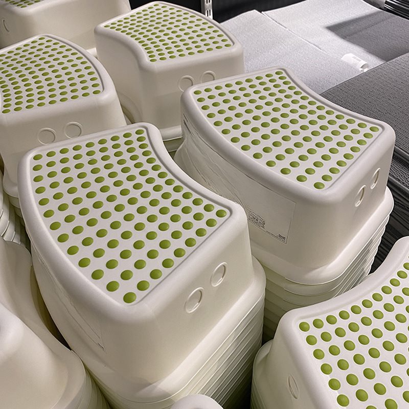 Picture of Children's anti-slip stool, footrest, baby washing mat, footrest, plastic toilet, squatting pit, toilet stool