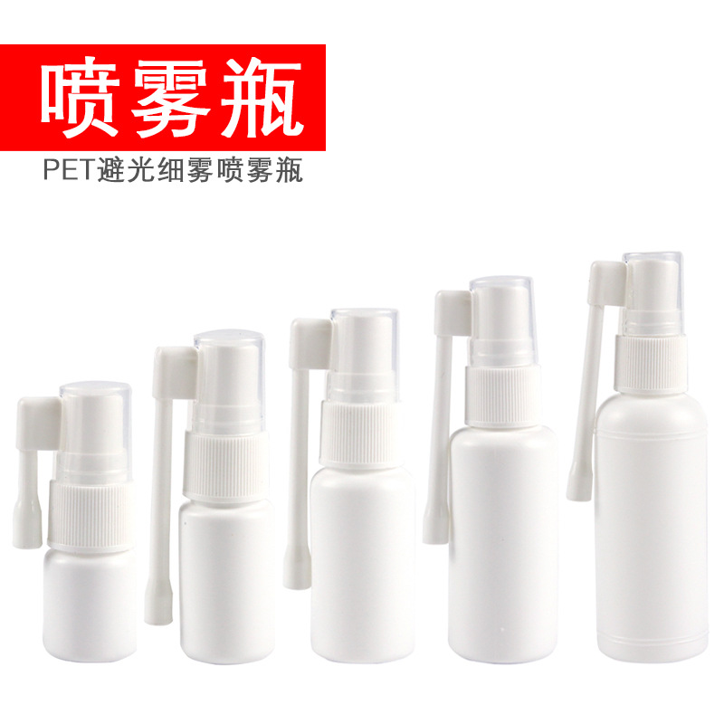 Wholesale 10 20 30ml ml elephant nose spray bottle 360 degree rotating nose spray plastic bottle turning to small spray can