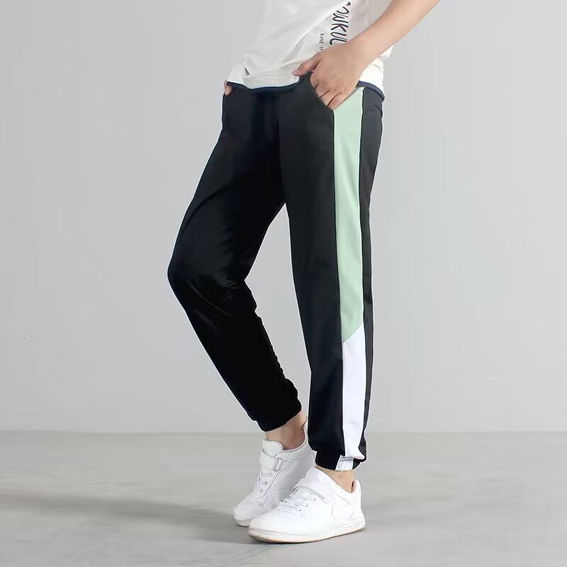 Picture of Summer Children's Pants Korean Boys' Ultra-thin Sports Pants Large Children's Casual Ice Silk Quick-drying Pants Children's Anti-mosquito Pants