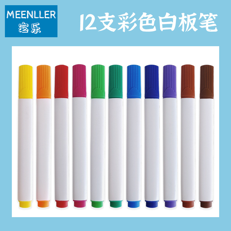 Creative erasable whiteboard pen acrylic led Blackboard color chalk children's office teaching tools graffiti painting