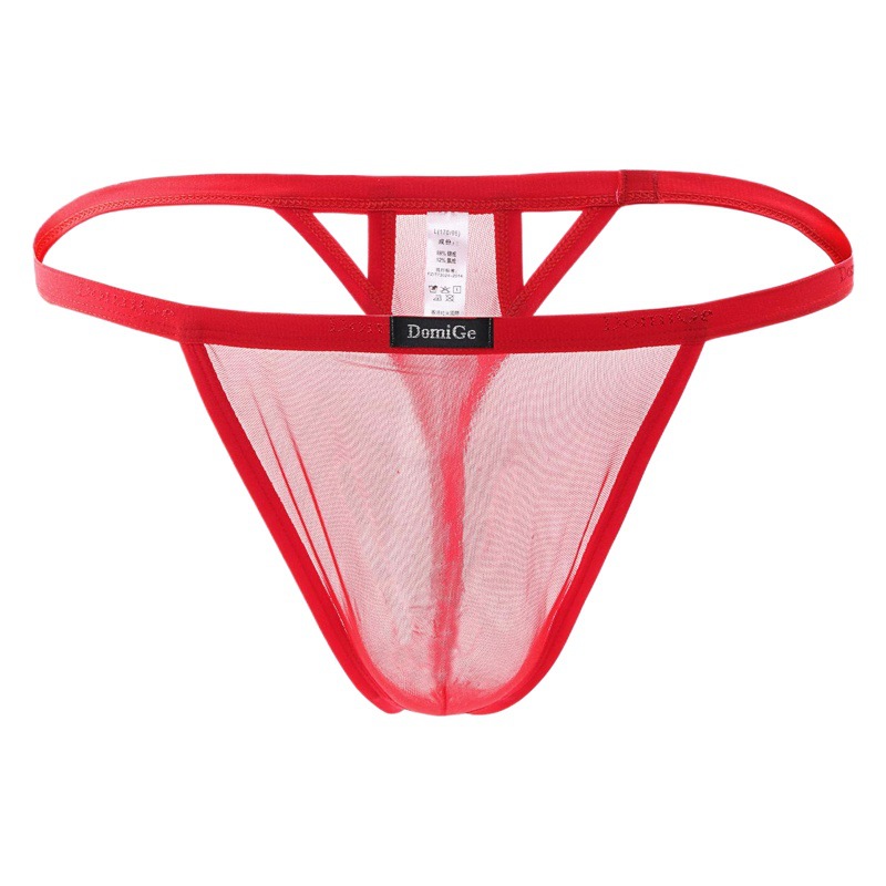 Du Mi International Fashion Men's T-shaped Underwear Sexy Pocket Men's T-shaped Pants Ice Silk Simple 5267 Factory in stock