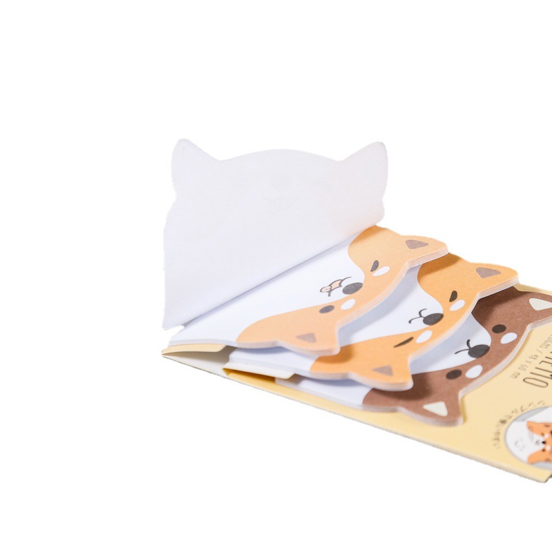 Picture of Creative Note Paper Cute Animal Special-Shaped Sticky Note Cartoon N Times Sticky Note Pad with Exquisite Logo